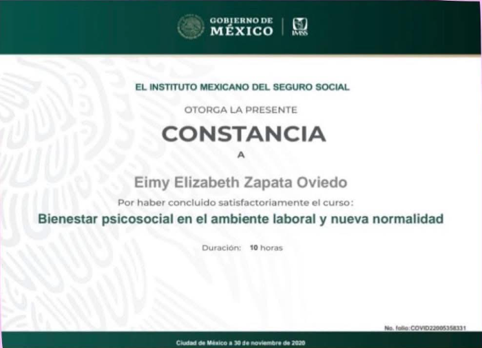 Certificado