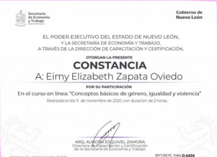 Certificado